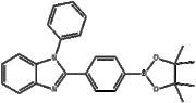 1 -phenyl-2-(4-(4,4,5,5-tetramethyl- 1 ,3,2-dioxaborolan-2-yl)phenyl)-1H-benzo[d]imidazole