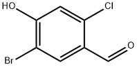 5-bromo-2-chloro-4-hydroxybenzaldehyde