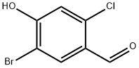 5-bromo-2-chloro-4-hydroxybenzaldehyde