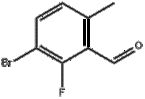 3-bromo-2-fluoro-6-methylbenzaldehyde