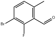 3-bromo-2-fluoro-6-methylbenzaldehyde