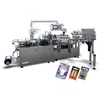 Automatic Battery Paper Card Blister Packing Machine For Battery Lip Balm Lighter Adhesive Hook