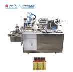 Red Worms Blister Packaging Machine