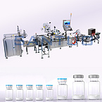 Labeling and Bottle-to-tray Inserting Machine for Vials