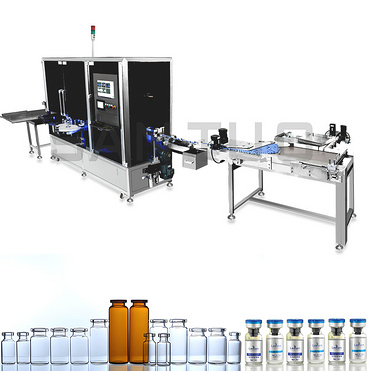 Light Inspection and Labeling Machine for Vials