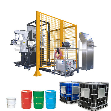 Robot Labeling Machine  