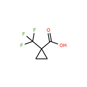 1-(Trifluoromethyl)cyclopropane-1-carboxylic acid