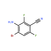 3-Amino-4-bromo-2,6-difluorobenzonitrile