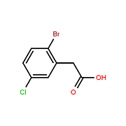 2-Bromo-5-chlorophenylacetic acid