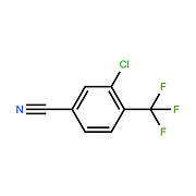 3-Chloro-4-(trifluoromethyl)benzonitrile