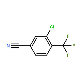 3-Chloro-4-(trifluoromethyl)benzonitrile