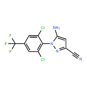 5-Amino-3-cyano-1-(2,6-dichloro-4-trifluoromethylphenyl)pyrazole