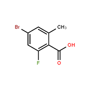 4-Bromo-2-fluoro-6-methylbenzoic acid