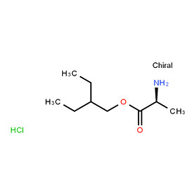 (S)-2-ethylbutyl 2-aminopropanoate hydrochloride