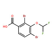 2,4-Dibromo-3-(difluoromethoxy)benzoic acid