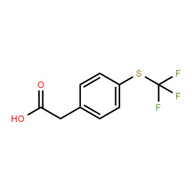 4-(Trifluoromethylthio)phenylacetic Acid