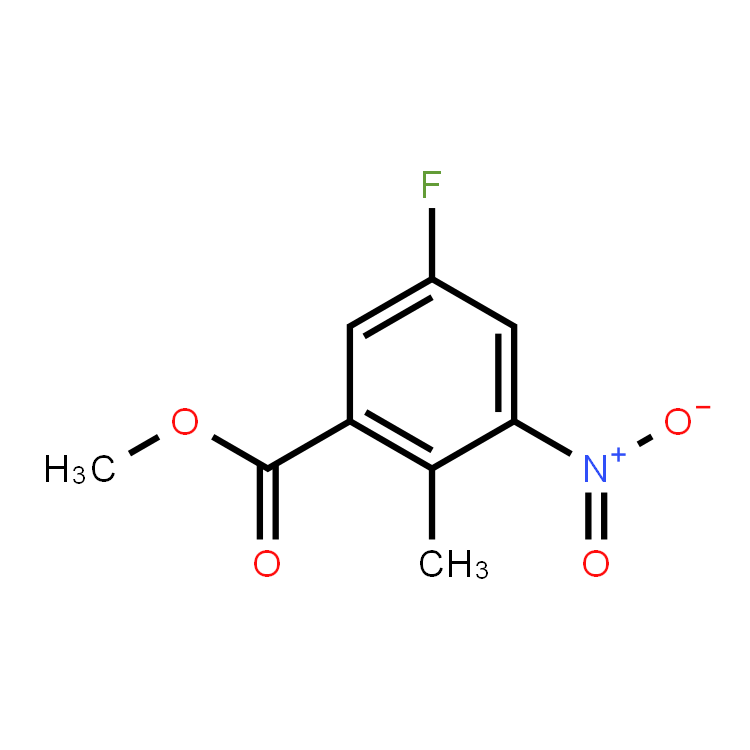 Methyl 5-fluoro-2-methyl-3-nitrobenzoate