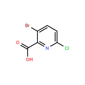 3-Bromo-6-chloro-2-pyridinecarboxylic acid