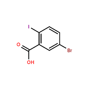 2-Iodo-5-bromobenzoic acid
