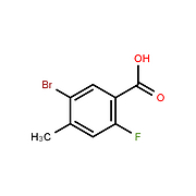 5-Bromo-2-fluoro-4-methylbenzoic acid