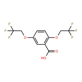 2,5-Bis(trifluoroethoxy)benzoic acid