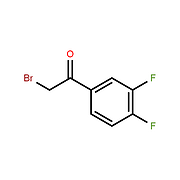 α-bromo-3,4-fluoroacetophenone