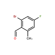2-Bromo-4-fluoro-6-methylbenzaldehyde