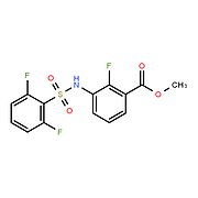 Methyl 3-(2,6-difluorophenylsulfonamido)-2-fluorobenzoate