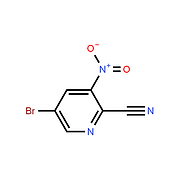 5-Bromo-3-nitropyridine-2-carbonitrile
