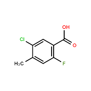 5-Chloro-2-fluoro-4-methylbenzoic acid