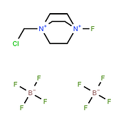 1-Chloromethyl-4-fluoro-1,4-diazoniabicyclo[2.2.2]octane bis(tetrafluoroborate)