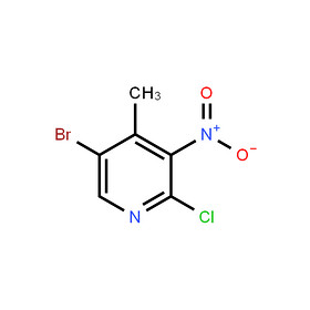 5-Bromo-2-chloro-3-nitro-4-picoline