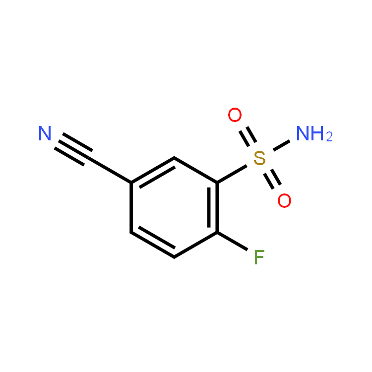 5-Cyano-2-fluorobenzenesulfonamide