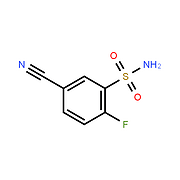 5-Cyano-2-fluorobenzenesulfonamide