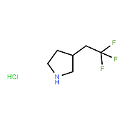 3-(2,2,2-Trifluoroethyl)pyrrolidine hydrochloride