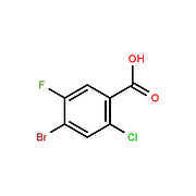 4-Bromo-2-chloro-5-fluorobenzoic acid