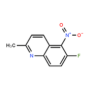 6-Fluoro-2-methyl-5-nitroquinoline
