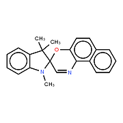 1,3,3-Trimethylspiro[benzo[f][1,4]benzoxazine-3,2 indole]
