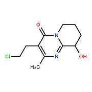 3-(2-Chloroethyl)-6,7,8,9-tetrahydro-9-hydroxy-2-methyl-4H-pyrido[1,2-a]pyrimidin-4-one
