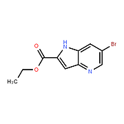 6-BroMo-4-azaindole-2-carboxylic acid ethyl ester