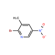 2-Bromo-3-methyl-5-nitropyridine