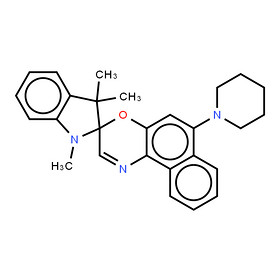 1,3,3-Trimethylindolino-6'-(1-piperidinyl)spironaphthoxazine