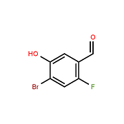 4-Bromo-2-fluoro-5-hydroxybenzaldehyde