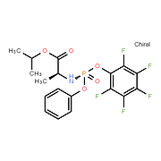 N-[(S)-(2,3,4,5,6-pentafluorophenoxy)phenoxyphosphinyl]-L-alanine 1-methylethyl ester