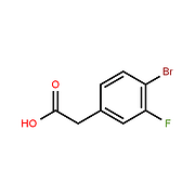 2-(4-Bromo-3-fluorophenyl)acetic acid