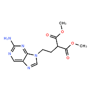 dimethyl 2-[2-(2-aminopurin-9-yl)ethyl]propanedioate
