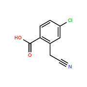 4-Chloro-2-(cyanomethyl)benzoic acid