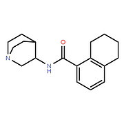 N-(1-azabicyclo[2.2.2]octan-3-yl)-5,6,7,8-tetrahydronaphthalene-1-carboxamide