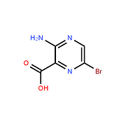 3-amino-6-bromopyrazine-2-carboxylic acid