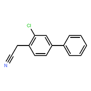 3-Chloro[1,1′-biphenyl]-4-acetonitrile